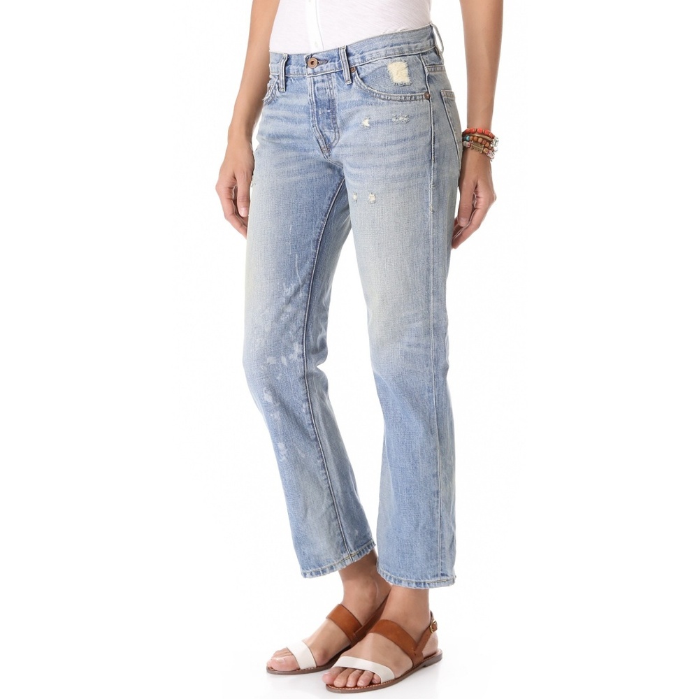 NSF Light Blue Straight Leg Jeans